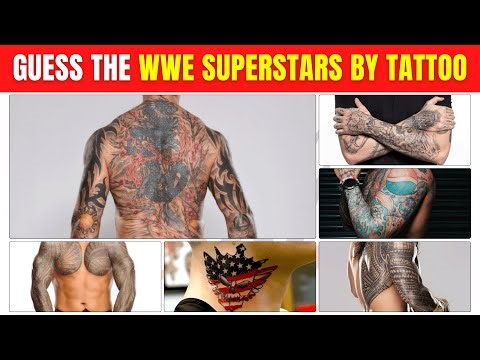 Can You Guess the WWE Superstar From Their Tattoo? 25 Tattoos Challenge!
