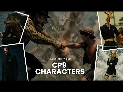 ONE PIECE: CP9 Characters in Enies Lobby Arc | Live Action