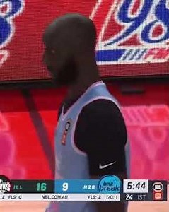 TACKO FALL IS OFFICIALLY THE TALLEST MAN TO EVER PLAY IN THE NBL!