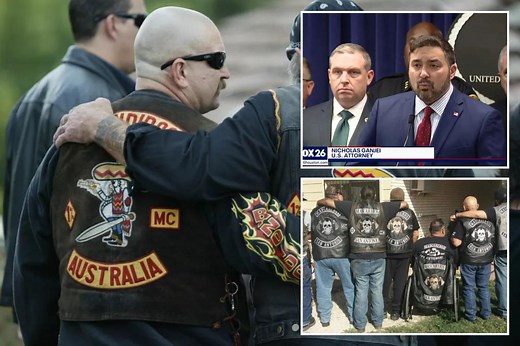 Feds take down murderous Bandidos biker gang in major RICO sweep after ‘vicious’ members waged ‘war on our streets’
