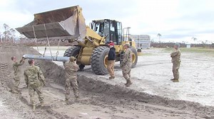 Do you know what goes into base recovery after a natural disaster like Hurricane Michael? Here's a hint: it's a lot more than just cleaning up debris. Watch this video to learn how Civil Engineers with Task Force Phoenix are assisting almost every aspect of base recovery, from munition extraction to base security and building repairs! Tyndall Air Force Base | Air Force Materiel Command | Air Force Installation and Mission Support Center | Air Force Civil Engineer Center | United States Air Force