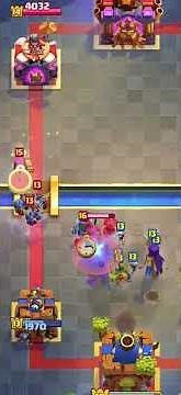 I defended a level 16 Mega Knight with level 13 cards! ⚔️