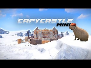 The Mini CapyCastle | UNRAIDABLE Medium Group Base | 8-12 Rust Base Build 2023 | TUTORIAL