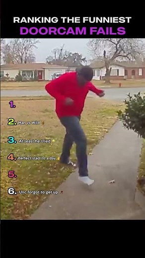 Ranking Funniest Doorbell Camera Fails #doorbellcam