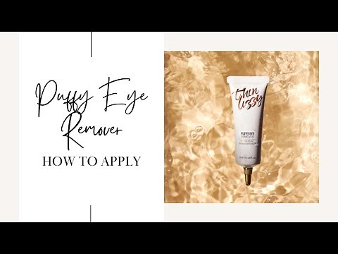 Thin Lizzy Beauty - How to Apply Puffy Eye Remover
