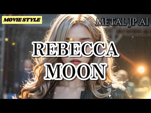 REBECCA【MOON】PV風にAIメタル女子がカバーした AI cover J-Rock