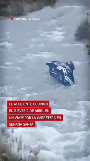 Familia sobrevive tras caer al río en viaje por Semana Santa | Correo