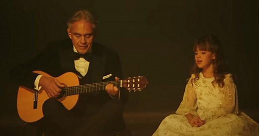 Andrea Bocelli Performs ‘Hallelujah’ With His Daughter In Stunning Duet