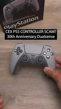 CEX PS5 CONTROLLER SCAM? 30th Anniversary Dualsense