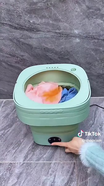 Mini Foldable Washing Machine for Easy Travel Washing
