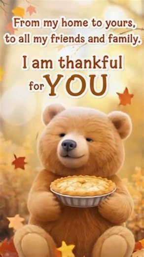 Thanksgiving greeting card From my home to yours, to all my friends and family I am thankful for YOU #thankful #givethanks #grateful #HappyThanksgiving #GoodMorningEveryone | Art Designs