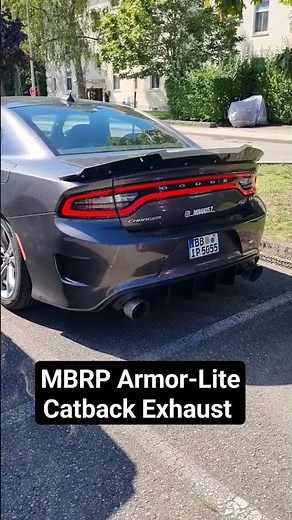 2021 Dodge Charger R/T | MBRP Armor-Lite Catback Exhaust