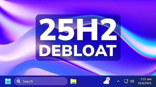 Windows 11 25H2（正式版）新功能：默认卸载预装应用