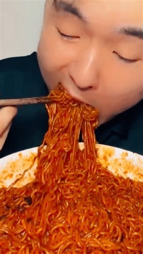 $500 LUXURY Fire Noodles 🔥🥵 EXTREME Slurp ASMR (Too Spicy To Handle?!) 😲🙀.#mukbang #asmr #shorts