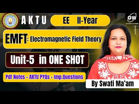 EMFT Unit-5 in One Shot | Swati Ma’am | Gateway Classes