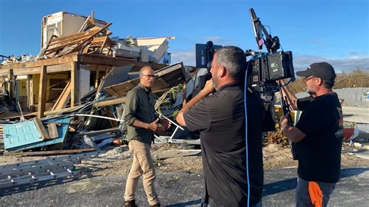 NBC's Lester Holt returns to SWFL for Hurricane Ian series