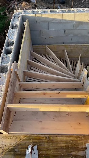 Building a Spiral Staircase: Construction Site Insights