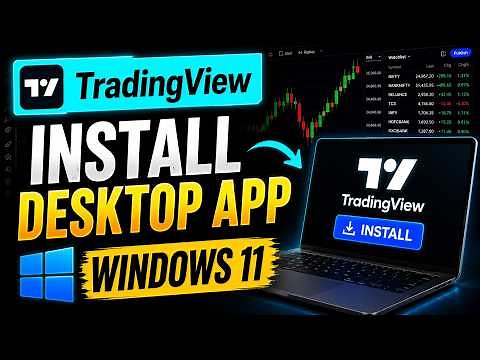 How to Download and Install TradingView Desktop App in Windows Laptop Computer | Trading How To
