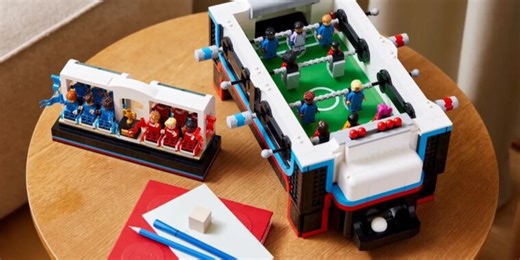 $250 Lego foosball table includes a whopping 22 minifigs, actually works