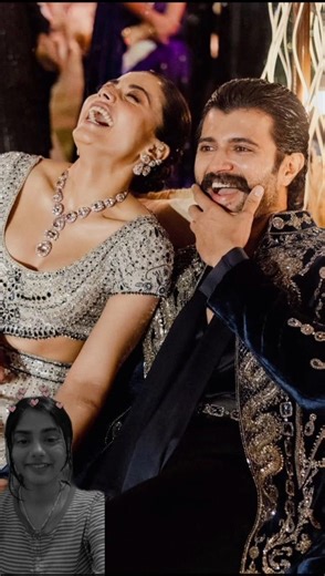 Rashmika Mandanna & Vijay Devarakonda shares moments from Sangeet night ❤️ #sangeet #viral #shorts