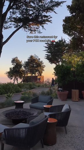 Dining above the sky at The Sur House in Big Sur