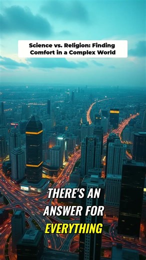 Science vs. Religion: Finding Comfort in a Complex World #shorts