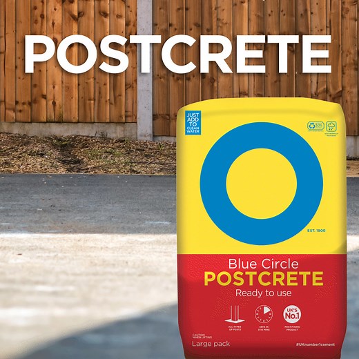 49 reactions · 11 shares | When time is short use rapid set Postcrete for all post setting requirements. No need to mix, simply put water in the hole and add the product. Ready to go in 5 to 10 minutes depending on weather conditions. | Blue Circle Cement | Facebook