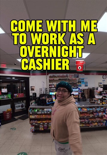 NEW VIDEO ON YT‼️‼️ LINK IN BIO‼️ #work #gasstation #overnight #vlog #entertainment