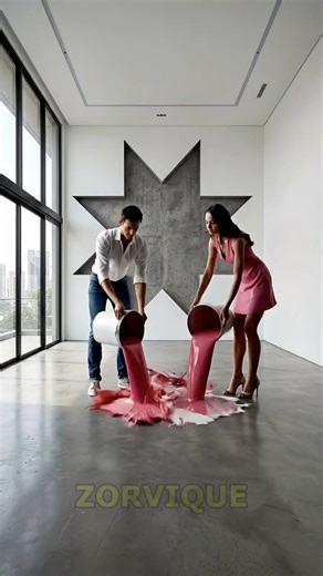 THIS BEDROOM IS JUST CRAZY! 😱 Star Wall + Glossy Epoxy Floor #asmr