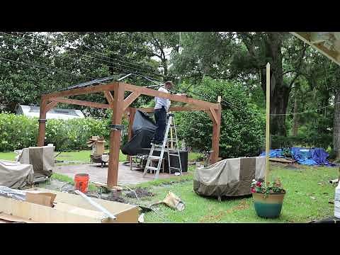 Building our 15' Joyside Gazebo