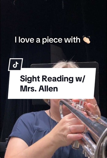 Sight Reading Tips with Mrs. Allen for Band Directors