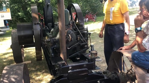 5.4K views · 128 reactions | Starting a Ruston Hornsby engine with the starting crank handle  #fblifestyle #engine #vintagefinds #video | Muskan sharma | Facebook