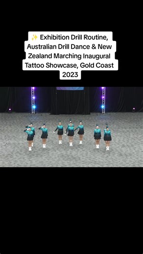 ✨️ Exhibition Drill Routine, Australian Drill Dance & New Zealand Marching Inaugural Tattoo Showcase, Gold Coast 2023 #australia #newzealand #marchingband #dancer #marching #drilldance #dance #danceroutine #team #fitness #Drill #military