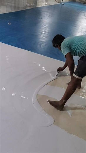 1.5M views · 4.6K reactions | Epoxy flooring gray colour floor paint #epoxyflooring #epoxy #construction | Shubham Rawat | Facebook