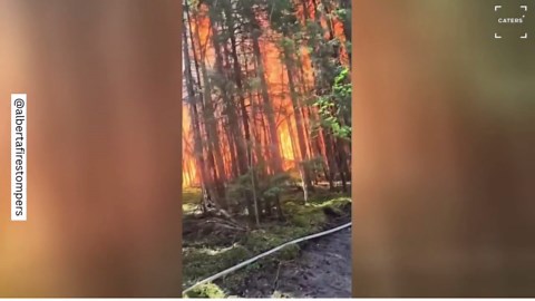 Alberta Firefighters Capture Wildfire Chaos as 27 Fires Remain Uncontained
