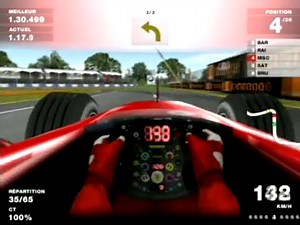 F1 2004 - Melbourne Hot Lap Gameplay - PS2