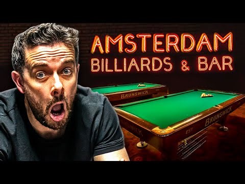 Playing Pool at Amsterdam Billiards Hall NYC | World Famous Pool Hall Vlog