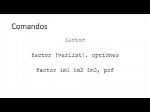 Análisis Factorial Exploratorio--Episodio 3