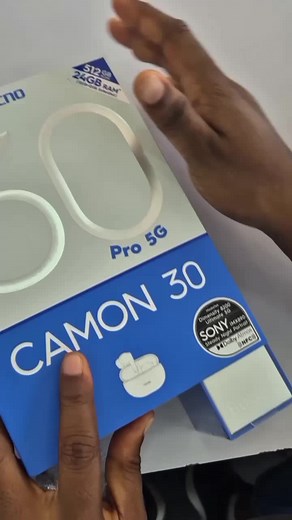 Tecno Camon 30pro 5G With free Tecno buds Send us a dm or give us a call to get Yours.