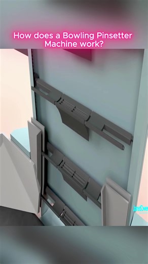 How does a Bowling Pinsetter Machine work-4 | Bowling