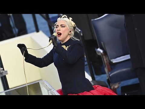 Lady Gaga singt Nationalhymne bei Bidens Amtseinführung