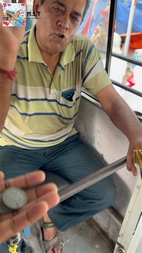 Aise Kuch conductor sahabke wazase Government bus badnam hota hai😡 #humanity #protest #ticket