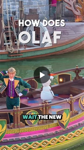 James Grosch shares unique, behind-the-scenes insights into our Olaf robot. | Moritz Baecher