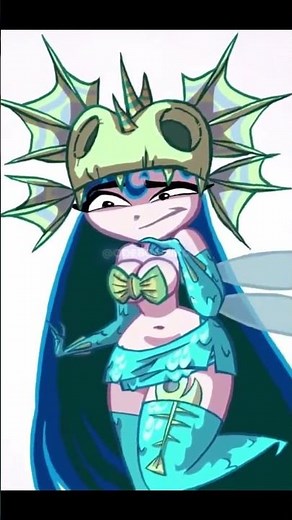 Annetta Fish, The Ocean Nymph ⁄ Fairy (Dive Power) - Rayman Origins #Rayman #RaymanOrigins #Shorts