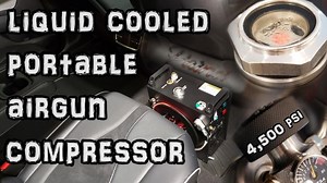 Omega Trail Charger 4,500 PSI Airgun Compressor - LIQUID COOLED PORTABLE Unit