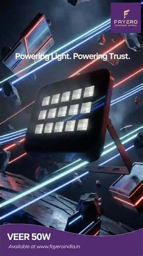 Veer 50W Flood Light – Built to Shine in Every Season