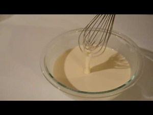 Non-Newtonian Fluid with Cornstarch Demonstration