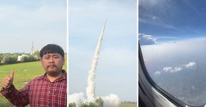 Une fusée artisanale manque de peu un avion à 6.000 mètres d'altitude