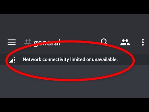 Fix Network Connectivity Limited Or Unavailable Error On Discord Android Mobile