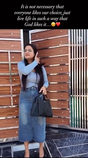 It is not necessary that everyone likes our choice, just live life in such a way that God likes it | Snappy Girls